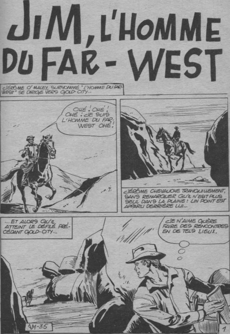 Scan de l'épisode Jim L'Homme du Far West
